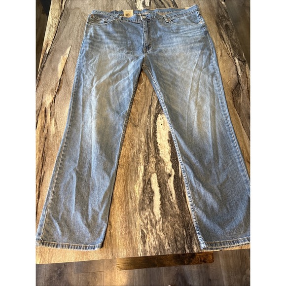 Levi's 511 Slim Fit Jeans Mens 46x34 Medium Wash Denim Pants - Picture 11 of 12